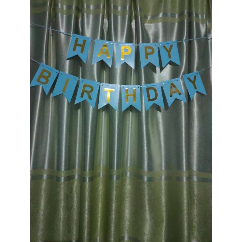 ป้ายแขวนวันเกิด  HBD