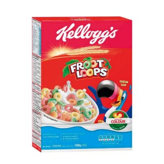 Kelloggs เคลล็อกส์ซีเรียล​ ฟรุ๊ตลูปส์​ ขนาด​ 160​ กรัม