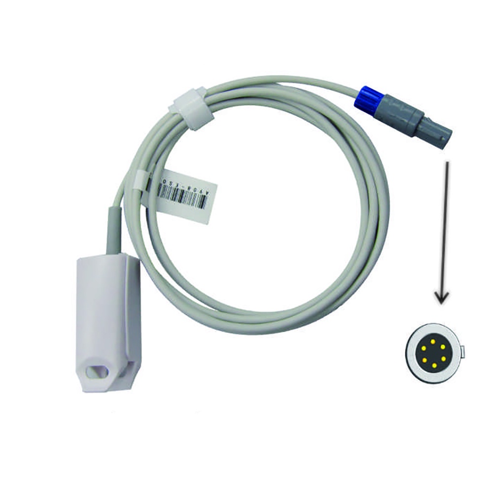 Reusable Pulse ผู้ใหญ่ SPO2 Sensor Finger Pulse SPO2 Sensor แบบพกพา Pulse Rate และ SPO2 Test Sensor 