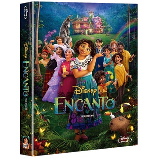 Encanto BLU-RAY Steelbook เคสกันลื่น แบบเต็ม สไตล์เกาหลี รุ่นลิมิเต็ด