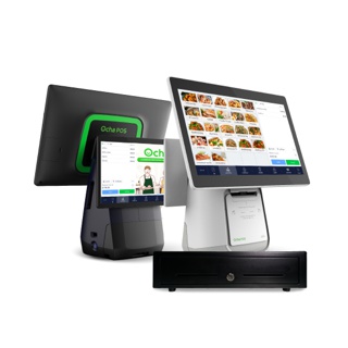 แพ็กเกจสองจอ Ocha POS Dual Screen พร้อมระบบจัดการร้าน 3 เดือน + ลิ้นชักเก็บเงิน