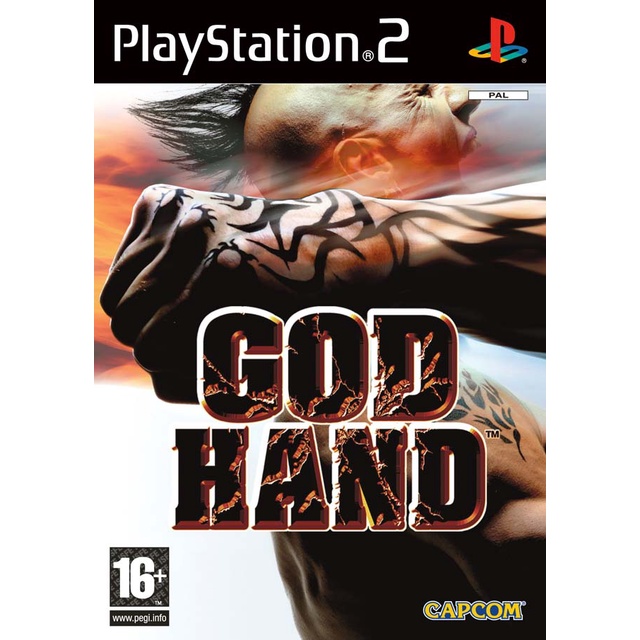 God Hand ก็อด แฮนด์ แผ่นเกม PS2  Playstation 2