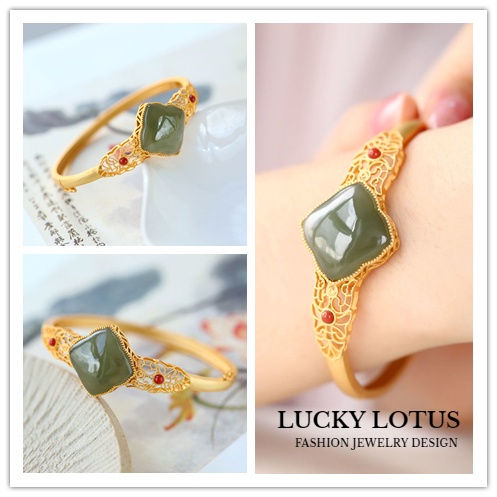 พร้อมส่ง สร้อยข้อมือเงินแท้ เกรด S925 จี้ใบโคลเวอร์สี่แฉก เครื่องประดับแฟชั่นหรูหรา