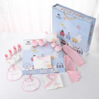 Baby ชุดของขวัญสำหรับเด็กอ่อน 18 ชิ้น -mingrizhixing