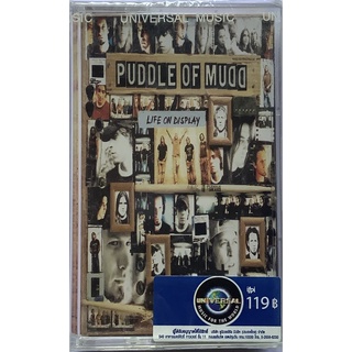 Cassette Tape เทปคาสเซ็ตเพลง Puddle Of Mudd Life On Display ลิขสิทธิ์ ซีล