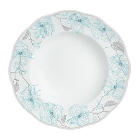 จานลึก PORCELAIN QUALITIER WINTER SKY 9 นิ้ว ผ่านกระบวนการผลิตที่ได้รับมาตรฐาน ปลอดภัยจากสารเคมีตกค้