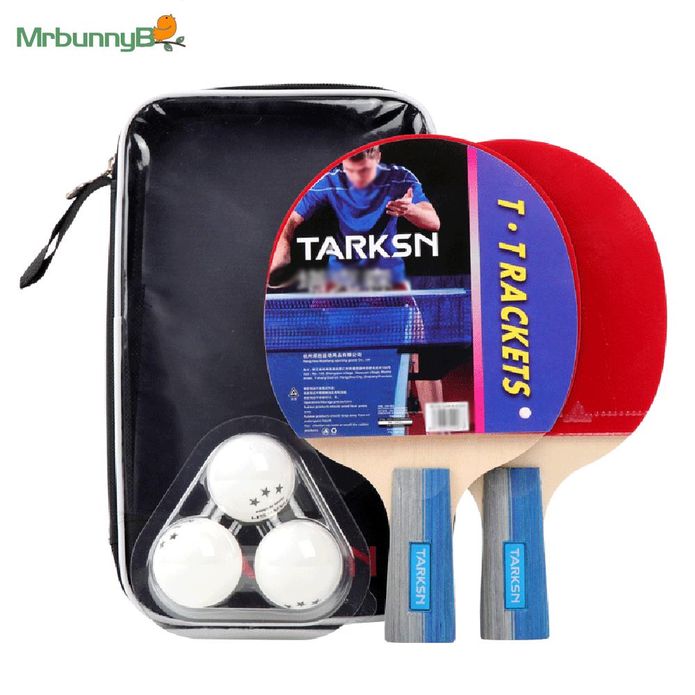 Table Tennis Paddle Set Racket Bar Racket Kit Table Tennis 2 Racket 3 ...