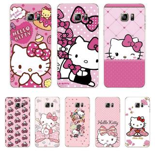 เคสโทรศัพท์ซิลิโคนแบบนุ่มพิมพ์ลาย hello kitty สําหรับ samsung galaxy s 6 edge s6 edge plus