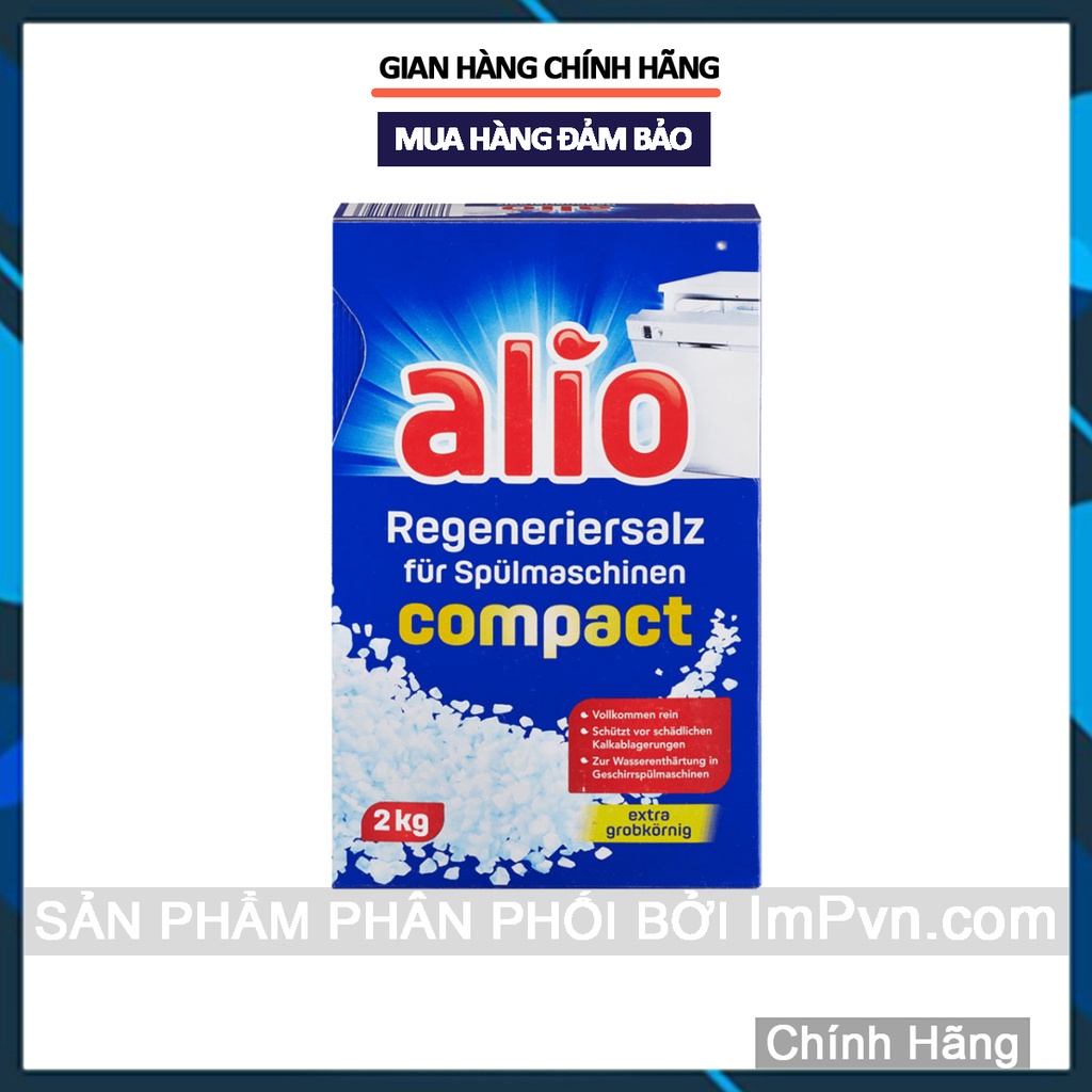 Alio น้ําเกลือล้างจานสูตรน้ํา 2กก. - Somat Finish salt - ImP - ImPvn