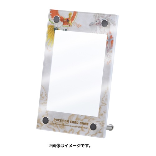 [พร้อมส่ง][Pokemon Center Japan] กรอบใส่การ์ด Display Frame ลาย Ho-Oh &amp; Reshiram