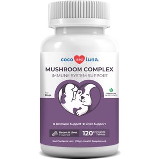 [แบ่งขาย] Mushroom Complex เสริมภูมิสุนัข บำรุงตับ ข้อต่อ กระเพาะอาหาร ระบบย่อย