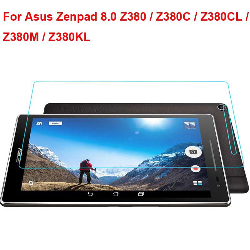 กระจกนิรภัยกันรอยหน้าจอ Asus Zenpad 8 . 0 Z 380 Z 380 Cl Z 380 klป้องกันหน้าจอ