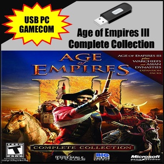 USB เกมส์คอม-Age of Empires 3 Complete Collection รวมภาค Age of Empires 3 + Warchiefs + Asian Dynasties