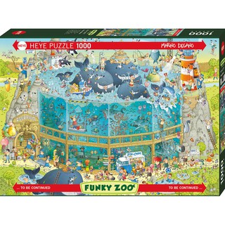 จิ๊กซอว์ 1000 pcs PUZZLE HEYE - OCEAN HABITAT (Funky Zoo) Degano