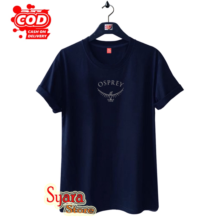 Katun Distro เสื้อยืด // OSPREY Silver T-shirts // Men& 39;s เสื้อยืด Men& 39;s & Women& 39;s Clothi