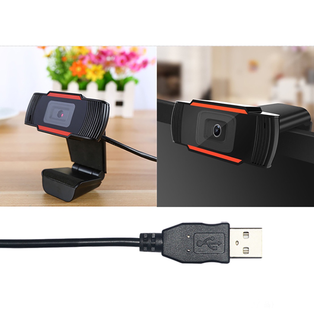 กล้องคอมพิวเตอร์ มีไมโครโฟนในตัว Webcam MIC FULL​ HD720P 1080p​ ราคา ถูกที่สุด ดีลบีเคเค แกลเลอรีภาพที่ 7