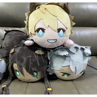 Twisted Wonderland : Nesoberi 🦁Leona &amp; Jack &amp; Ruggie 🦁 หอ Savanaclaw 3 ตัว ตุ๊กตาท่านอน