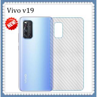 vivo v19 3 d สติกเกอร์คาร์บอนไฟเบอร์