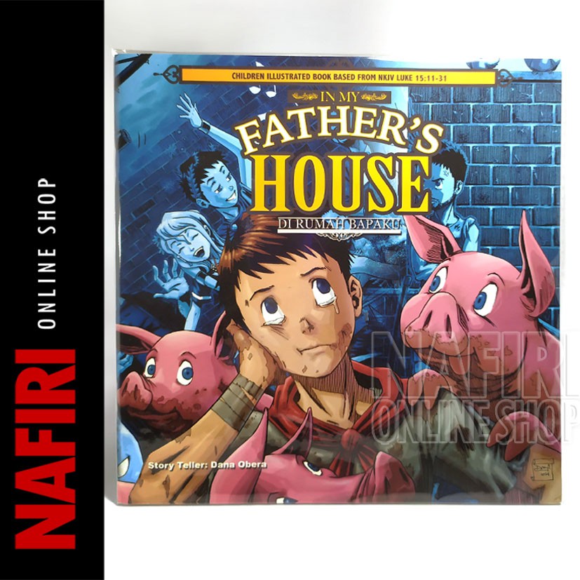 หนังสือในครอบครัวของฉัน บ้านในสิ่งที่ครอบครัวของ BILINGUAL CHILDREN PARIABLE STORY BIBLE BOOK CHILDR