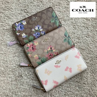 COACH LONG WALLET ZIPPER