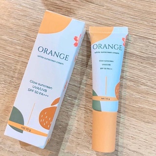 💕🍊Orange​ กันแดดส้มแพ็คเกตใหม่ล่าสุด​ spf50 pa+++