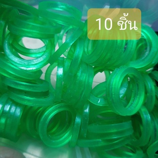 ลูกยางสวมก๊อกพ่นยา 10ชิ้น แหวนยางสวมข้อต่อทองเหลืองสำหรับพ่นยาทางการเกษตร