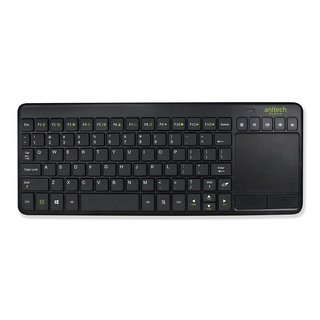 anitech Touch Pad คีย์บอร์ดไร้สาย *รุ่น P504 //RAPOO K2800 BLACK*สีดำปีกัน1ปี