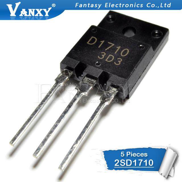 5 ชิ้น D1710 TO-3PF 2SD1710 TO-3P 2SD1710C-CTV-YB ใหม่ originaljiashop