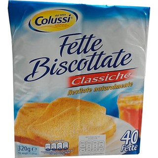 Pan Colussi Fette Classiche 320g  แพน โคลุสซี เฟตต์ 320 กรัม