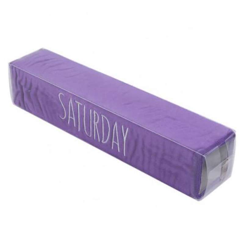 ผ้าขนหนูแบบนาโน ปักลาย OCTOBER ขนาด 15x32 นิ้ว