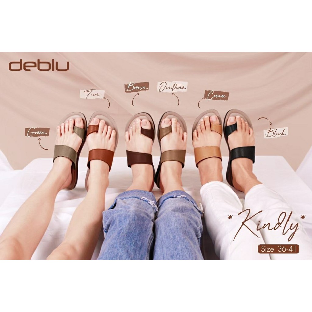 รองเท้าแตะสวมหญิง deblu เดอบลู L5015