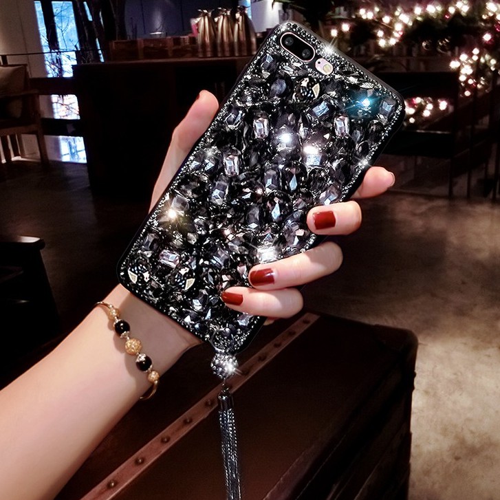 เคสโทรศัพท์มือถือ ประดับเพชรคริสตัล สําหรับ Samsung Galaxy S24 S23 S22 S21 S20 Ultra Plus FE S10 Lit