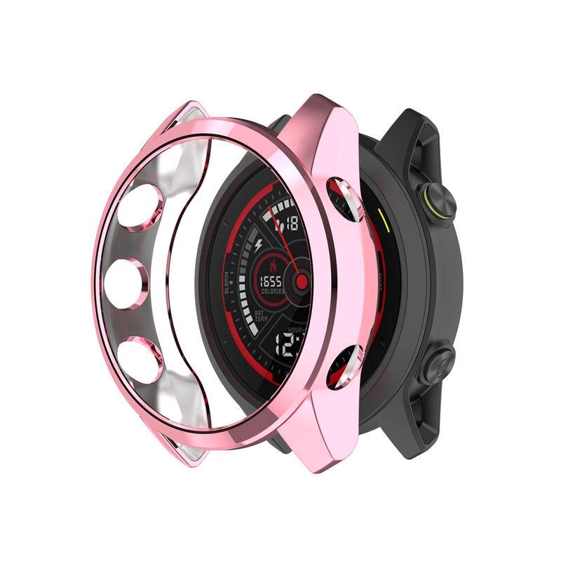 เคสนาฬิกาข้อมือ TPU ชุบ สําหรับ Garmin Forerunner 745 1 ชิ้น