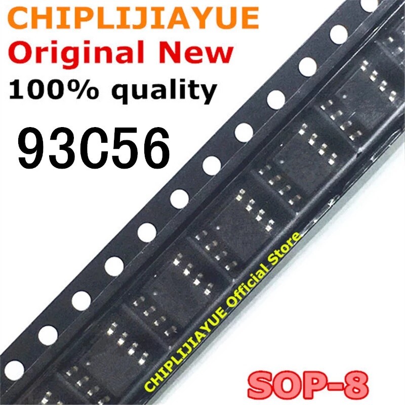10PCS 93C56 SOP-8 AT93C56 AT93C56A SOP8 SMD ใหม่และชิป IC