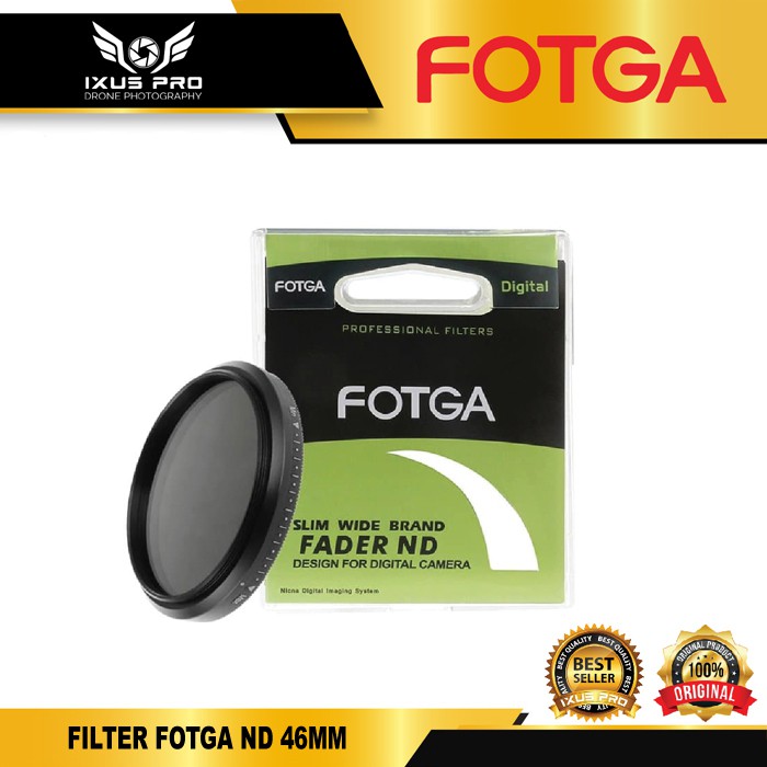 FOTGA Filter ND 46mm ND2-ND400 ND 2-400 Slim Fader Variable Adjustable