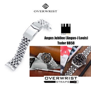 สายนาฬิกา Strapcode รุ่น Angus Jubilee (Angus-J Louis) for Tudor BB58 ขนาดสาย 20mm