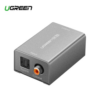 Ugreen Audio Adapter Optical Coaxial Toslink to 3.5 mm อะแดปเตอร์แปลงสำหรับ TV