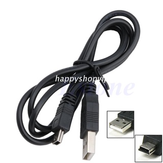 Hsv อะแดปเตอร์สายชาร์จ Usb 2.0 Male A To Mini 5 Pin B Data Sync