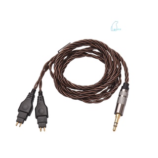 3.5mm Upgrade Audio Cable Replacement for Sennheiser Headphone HD414 HD650 HD600 HD580 HD565 HD545 HD535 HD525 HD265 HD25 Detachable Headset Cable  -Musical