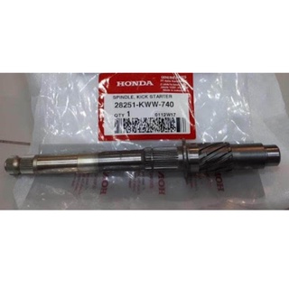 28251-KWW-740/28281-KWB-600เเกนสตาร์ทแท้ HONDAเวฟ110ไอ,ดรีมไอ,พร้อมสปริงรั้งกลับ แพครวม2ชิ้น