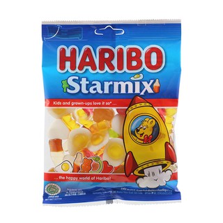 ฮาริโบ้สตาร์มิกซ์กัมมี่ 160กรัม Haribo Star Mix Gummy 160 g.