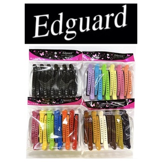 ✨Edguard  กิ๊บปากเป็ดพลาสติก(ลายดาวน่ารัก) บรรจุ12ชิ้น(คละสี)