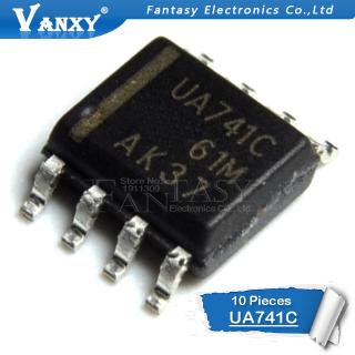 10PCS UA741CDT SOP8 UA741 SOP 741C SMD UA741CDR new and original IC