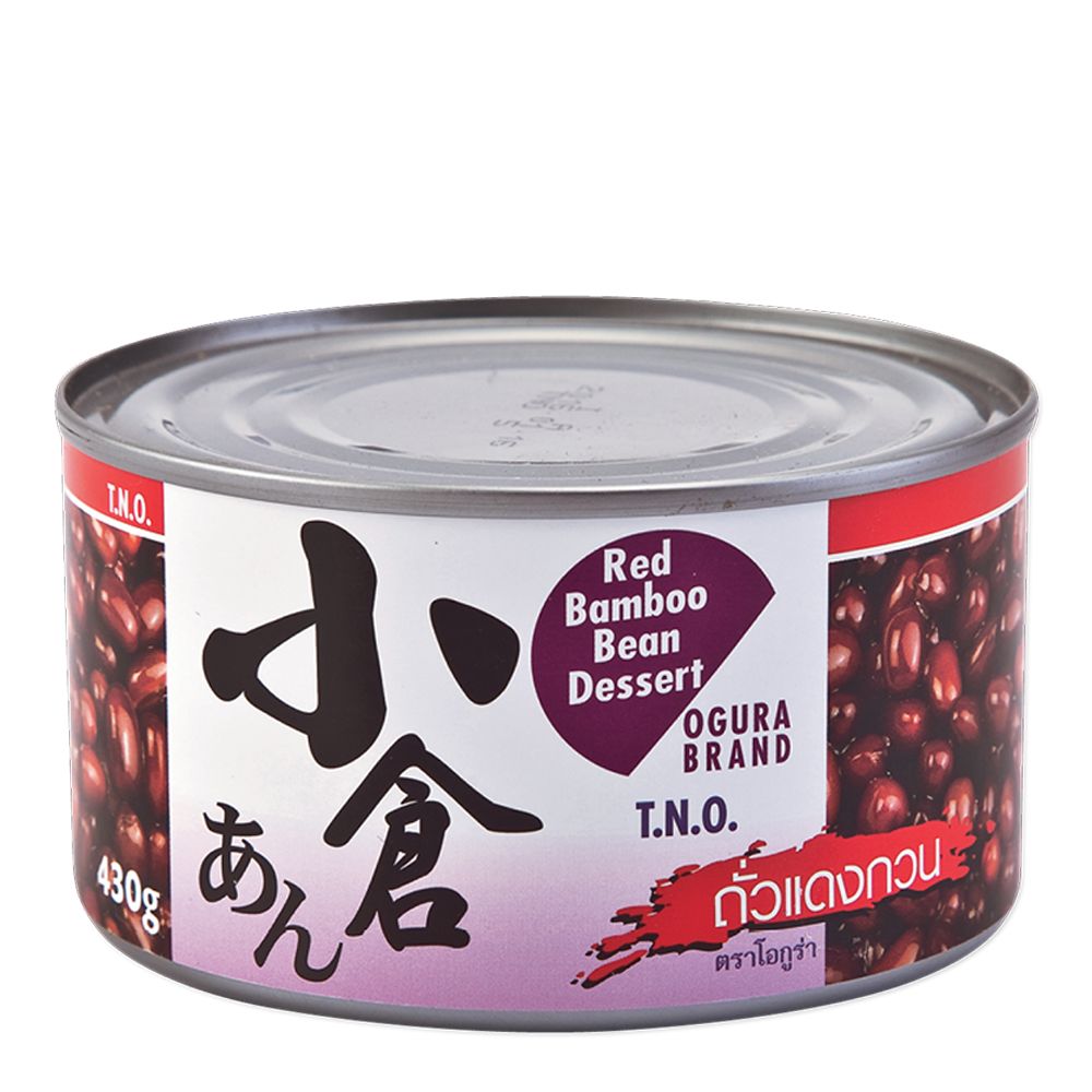 &lt; ยอดนิยม  &gt; โอกุร่า ถั่วแดงกวน 430 กรัม Okura Canned Bean 430 g