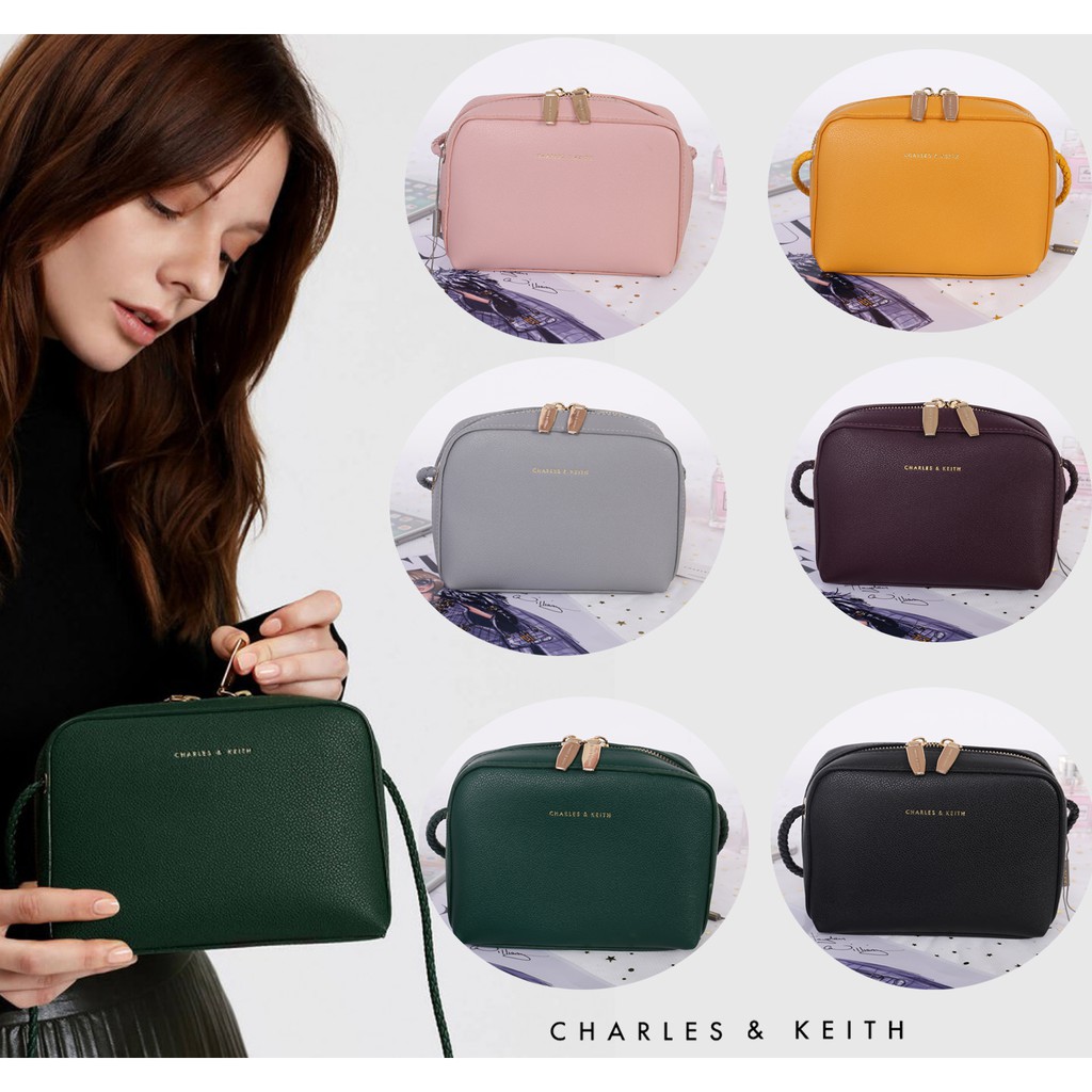 charles and keith classic small crossbody bag