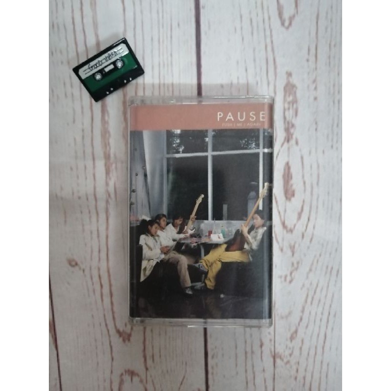 เทปเพลง วง Pause อัลบั้ม push me again​