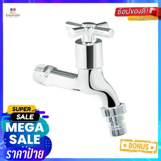 ก๊อกล้างพื้น 1ทาง MEIN PWT160 สีโครมSHANK FAUCET ONE WAY MEIN PWT160 CHROME