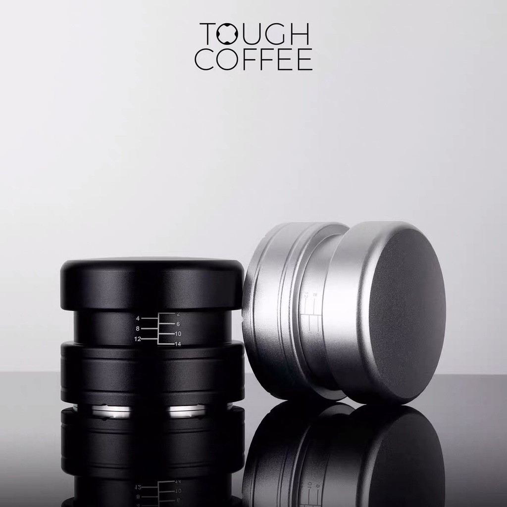 Tough coffee (Tamper spring) แทมเปอร์สปริง หน้าเรียบ ขนาด51.3mm/53.3mm/58.5mm