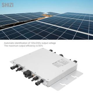 ShiZi ไมโครอินเวอร์เตอร์ Wifi 120/230V พลังงานแสงอาทิตย์ Wvc‐2000R3 2000W