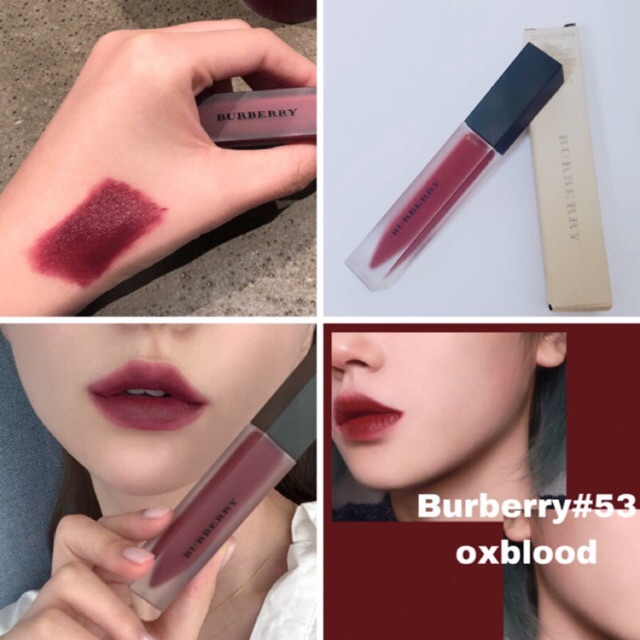burberry oxblood liquid lip velvet